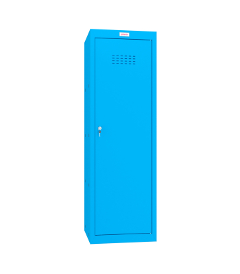 Phoenix CL1244BBK Size 4 Blue Cube Locker with Key Lock - Code CL1244BBK