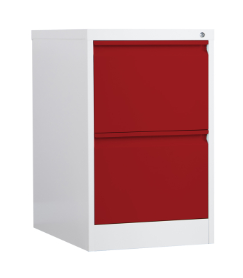 Phoenix FC Series FC1002GRK Filing Cabinet in Red - Code FC1002GRK