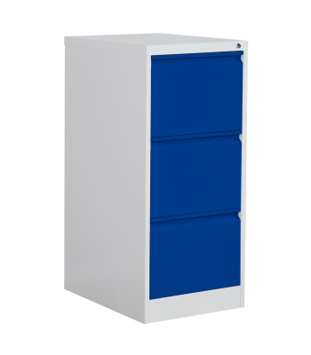 Phoenix FC Series FC1003GBK Filing Cabinet in Blue - Code FC1003GBK