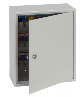 Phoenix Deep Plus & Padlock Key Cabinet KC0501K 24 Hook with Key Lock