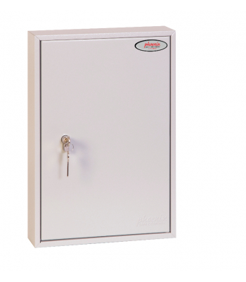 Phoenix Commercial Key Cabinet KC0601P 42 Hook with Euro Cylinder Lock Case