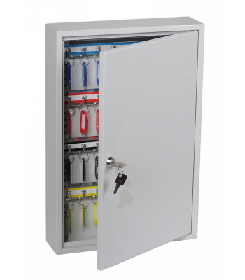 Phoenix Commercial Key Cabinet KC0602K 64 Hook with Key Lock.