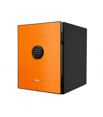 Phoenix Spectrum LS6001EO Luxury Fire Safe with Orange Door Panel and Electronic Lock