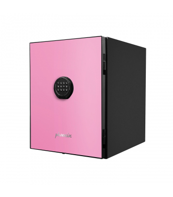 Phoenix Spectrum LS6001EP Luxury Fire Safe with Pink Door Panel and Electronic Lock