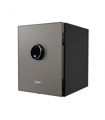 Phoenix Spectrum Plus LS6011FS Size 1 Luxury Fire Safe with Silver Door Panel and Fingerprint Lock