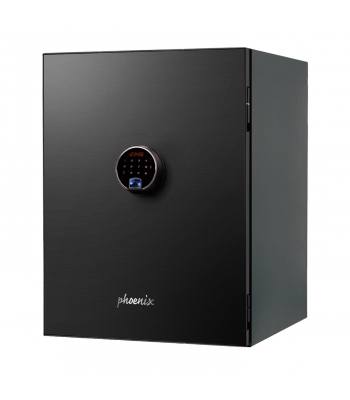 Phoenix Spectrum Plus LS6012FB Size 2 Luxury Fire Safe with Black Door Panel and Fingerprint Lock