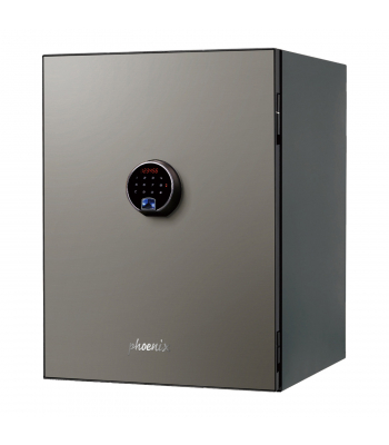Phoenix Spectrum Plus LS6012FS Size 2 Luxury Fire Safe with Silver Door Panel and Fingerprint Lock