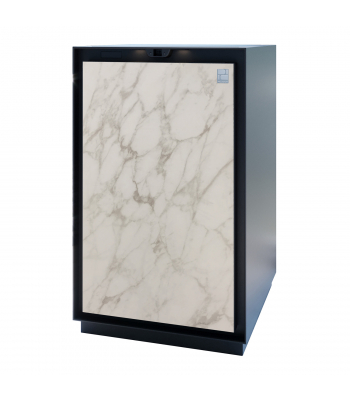 Phoenix Palladium LS8001EFC Luxury Fire Safe Size 1 White Marble Door with Touch Panel Keypad & Fingerprint Lock