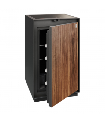 Phoenix Palladium LS8001EFW Luxury Fire Safe Size 1 Walnut Wood Door with Touch Panel Keypad & Fingerprint Lock