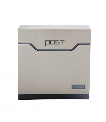 Phoenix Estilo Top Loading Letter Box MB0123KS in Stainless Steel with Key Lock