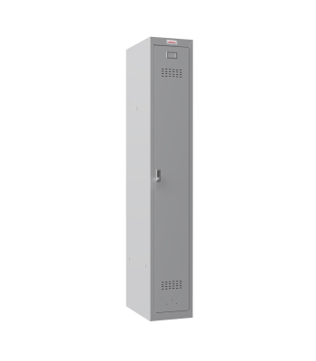 Phoenix PL Series PL1130GGE/ADD 1 Column 1 Door Personal locker in Grey with Electronic Lock - Code PL1130GGE