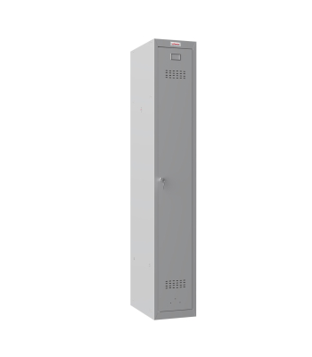Phoenix PL Series PL1130GGK/ADD 1 Column 1 Door Personal locker in Grey with Key Lock - Code PL1130GGK
