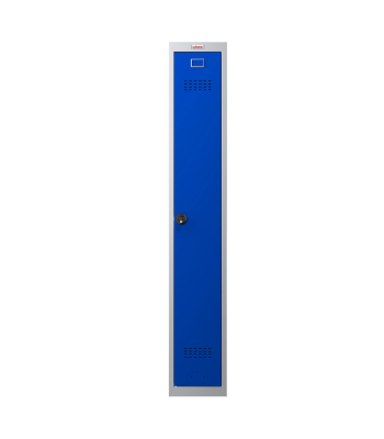 Phoenix PL 300D Series PL1133GBC/ADD 1 Column 1 Door Personal locker in Blue with Combination Lock - Code PL1133GBC