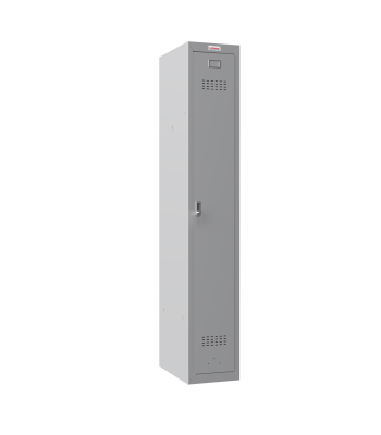 Phoenix PL 300D Series PL1133GGE/ADD 1 Column 1 Door Personal locker in Grey with Electronic Lock - Code PL1133GGEADD