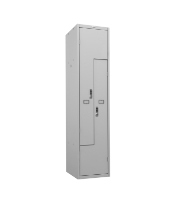 Phoenix PLZ Series PLZ1240GGE 1 Column 2 Door Personal locker in Grey with Electronic Lock - Code PLZ1240GGE