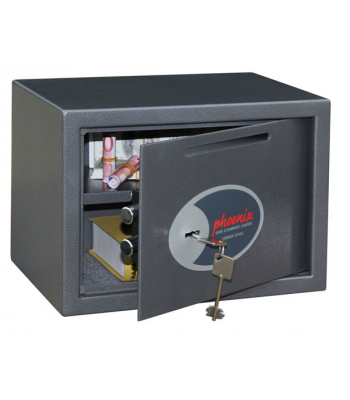 Phoenix Vela Deposit Home & Office SS0802KD Size 2 Security Safe with Key Lock