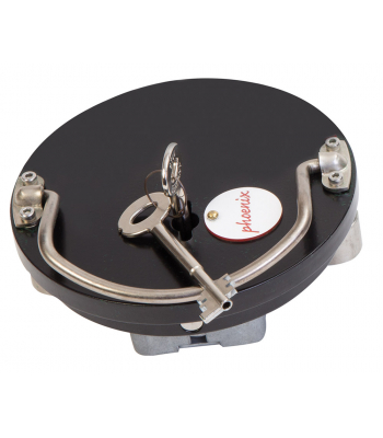 Phoenix Charon (12 inch  Round Door) UF0962K Underfloor ?6K Safe with Key Lock