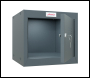Phoenix CL0344AAK Size 1 Dark Grey Cube Locker with Key Lock - Code CL0344AAK