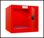 Phoenix CL0344RRC Size 1 Red Cube Locker with Combination Lock - Code CL0344RRC