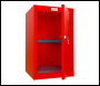 Phoenix CL0644RRK Size 3 Red Cube Locker with Key Lock - Code CL0644RRK