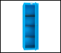 Phoenix CL1244BBK Size 4 Blue Cube Locker with Key Lock - Code CL1244BBK