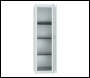 Phoenix CL1244GGK Size 4 Light Grey Cube Locker with Key Lock - Code CL1244GGK