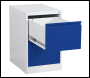 Phoenix FC Series FC1002GBK Filing Cabinet in Blue - Code FC1002GBK