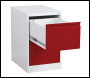 Phoenix FC Series FC1002GRK Filing Cabinet in Red - Code FC1002GRK