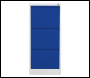 Phoenix FC Series FC1003GBK Filing Cabinet in Blue - Code FC1003GBK