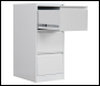 Phoenix FC Series FC1003GGK Filing Cabinet in Grey - Code FC1003GGK