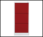 Phoenix FC Series FC1003GRK Filing Cabinet in Red - Code FC1003GRK