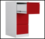 Phoenix FC Series FC1003GRK Filing Cabinet in Red - Code FC1003GRK