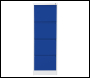 Phoenix FC Series FC1004GBK Filing Cabinet in Blue - Code FC1004GBK