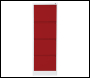 Phoenix FC Series FC1004GRK Filing Cabinet in Red - Code FC1004GRK