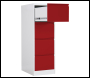 Phoenix FC Series FC1004GRK Filing Cabinet in Red - Code FC1004GRK