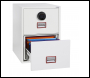 Phoenix World Class Vertical Fire File FS2252F 2 Drawer Filing Cabinet with Fingerprint Lock