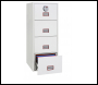 Phoenix World Class Vertical Fire File FS2254E 4 Drawer Filing Cabinet with Electronic Lock