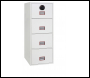 Phoenix World Class Vertical Fire File FS2254F 4 Drawer Filing Cabinet with Fingerprint Lock