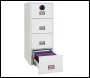 Phoenix World Class Vertical Fire File FS2254F 4 Drawer Filing Cabinet with Fingerprint Lock