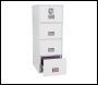 Phoenix World Class Vertical Fire File FS2264E 4 Drawer Filing Cabinet with Electronic Lock