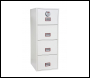 Phoenix World Class Vertical Fire File FS2264E 4 Drawer Filing Cabinet with Electronic Lock