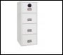 Phoenix World Class Vertical Fire File FS2264F 4 Drawer Filing Cabinet with Fingerprint Lock