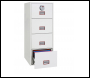 Phoenix World Class Vertical Fire File FS2274E 4 Drawer Filing Cabinet with Electronic Lock