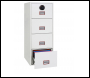 Phoenix World Class Vertical Fire File FS2274F 4 Drawer Filing Cabinet with Fingerprint Lock