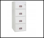 Phoenix World Class Vertical Fire File FS2274K 4 Drawer Filing Cabinet with Key Lock