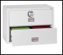 Phoenix World Class Lateral Fire File FS2412E 2 Drawer Filing Cabinet with Electronic Lock