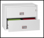 Phoenix World Class Lateral Fire File FS2412K 2 Drawer Filing Cabinet with Key Lock