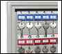 Phoenix Extra Security Free Standing Key Cabinet KC0076K 1000 Hook with Key Lock