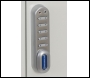 Phoenix Deep Plus & Padlock Key Cabinet KC0503E 50 Hook with Electronic Code Lock