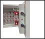Phoenix Fortress Key Safe KS0041K 42 Hook with Key Lock - Code KS0041K